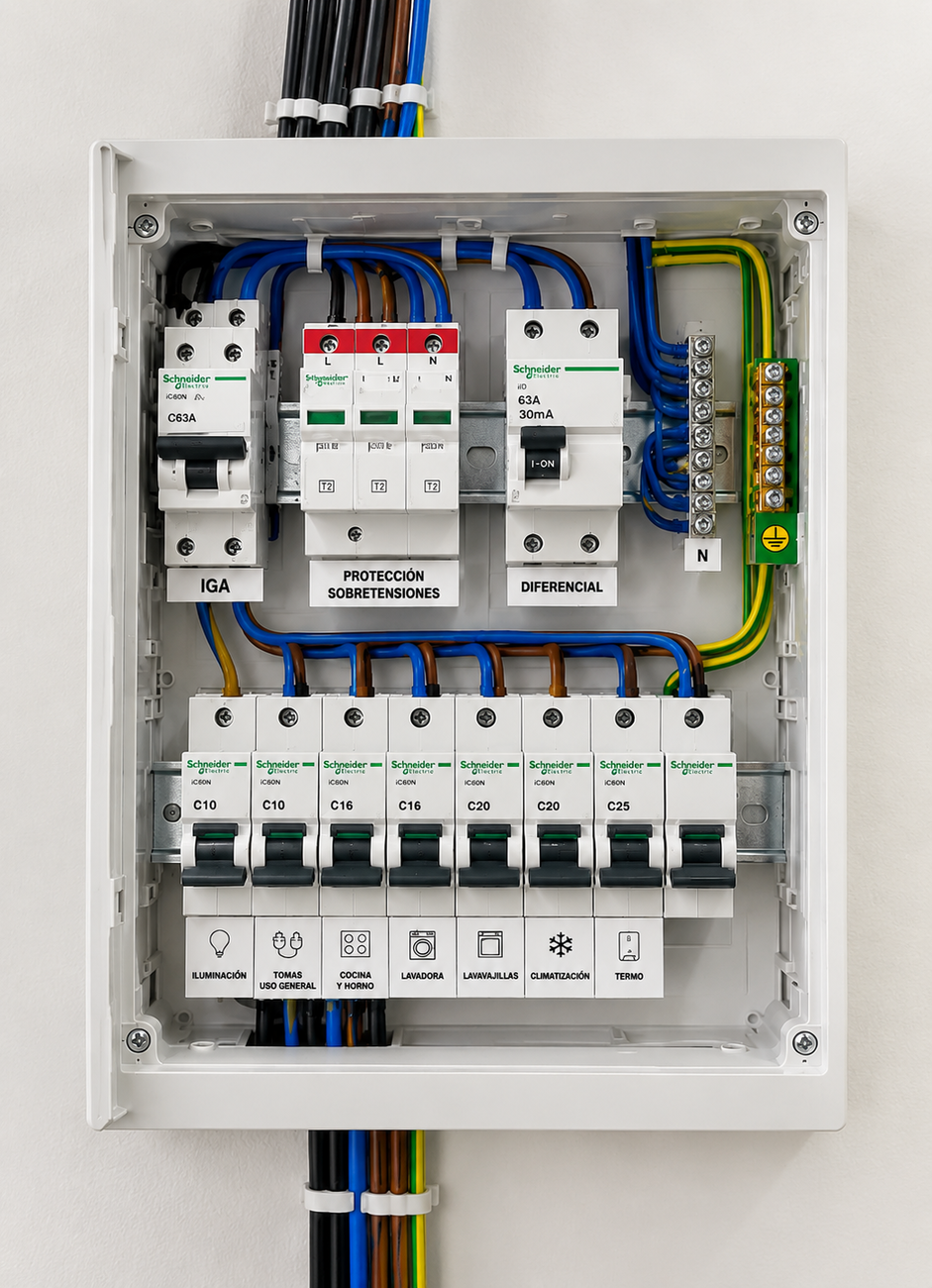 instalaciones eléctricas en Málaga